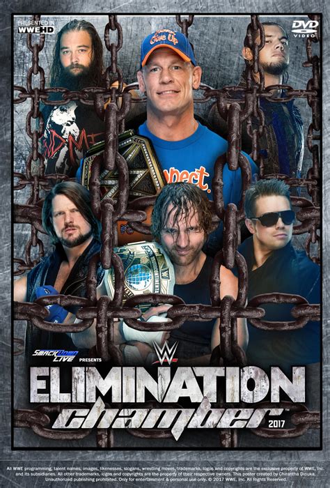 WWE Elimination Chamber 2017 .